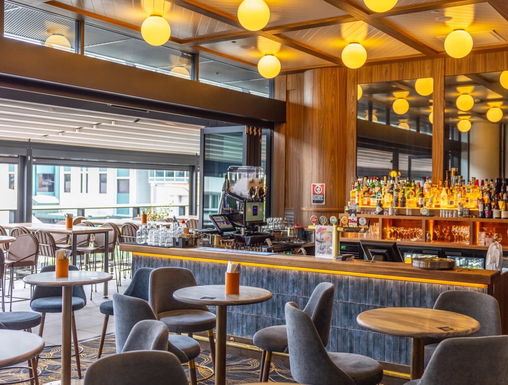Humphrey's Hotel bar interior